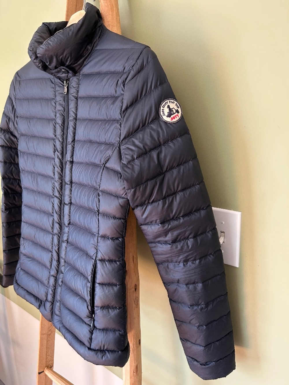 Just over the top down puffer jacket